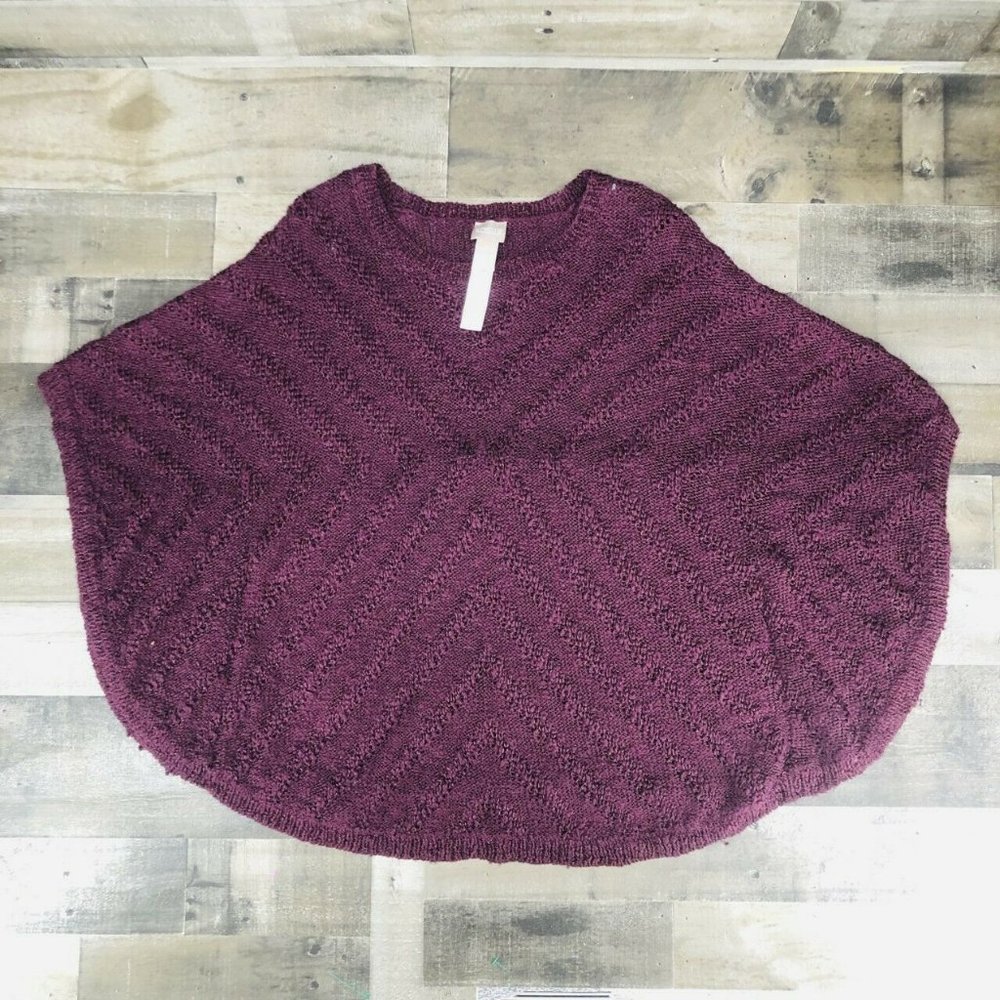 Chico's Chunky Knit Dolman Sleeve Sweater Top Sz S - Picture 8 of 8